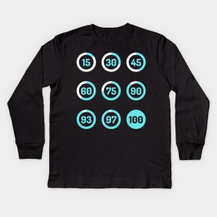 Loading Percentage Kids Long Sleeve T-Shirt